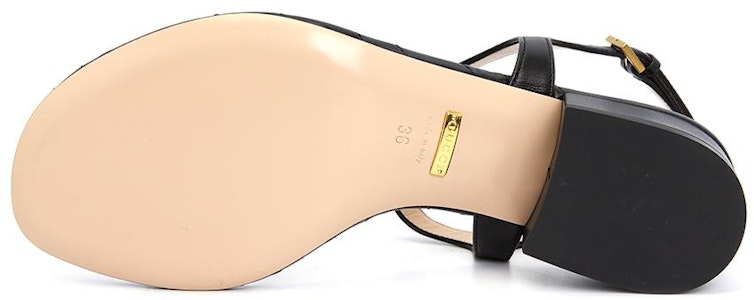 (W) 古驰Marmont双G凉鞋'黑色' 674840-BKO00-1000 Purchase (W) 古驰Marmont双G凉鞋'黑色' 674840-BKO00-1000