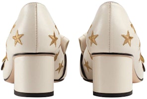 (W) Gucci Marmont Kulit Bordir Hak Sedang 'Bee Star-Putih' 551548-D3V00-9022 Purchase (W) Gucci Marmont Kulit Bordir Hak Sedang 'Bee Star-Putih' 551548-D3V00-9022