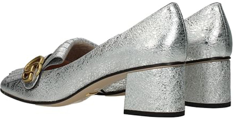 (W) グッチ マーモント フリンジローファー シルバーメタリック 408208-DKT00-8106 Lookbook (W) グッチ マーモント フリンジローファー シルバーメタリック 408208-DKT00-8106