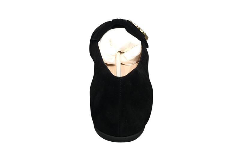 Purchase (W) Gucci Marmont Suede Ballerina Flats ''Zwart'' 454299-C2000-1000