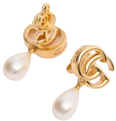 (Women) GUCCI Marmont Gold Logo Design Metal Stud Earrings for Women. 815307I46208078 Lookbook (Women) GUCCI Marmont Gold Logo Design Metal Stud Earrings for Women. 815307I46208078