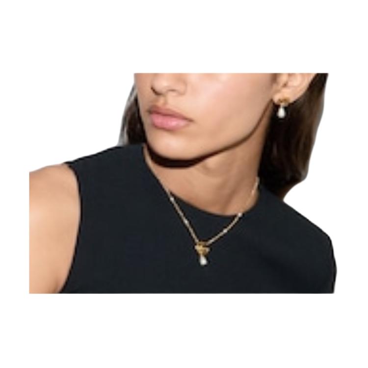 Shop (Women) GUCCI Marmont Gold Logo Design Metal Stud Earrings for Women. 815307I46208078