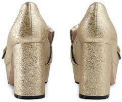 (W) Gucci Marmont Platform Pump dengan Rumbai 'Emas' 573020-DKT00-7100 Purchase (W) Gucci Marmont Platform Pump dengan Rumbai 'Emas' 573020-DKT00-7100