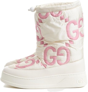 (W) Gucci Maxi GG Boot 'Putih Pink Matelassé' 733209-FAAWE-8946 Buy (W) Gucci Maxi GG Boot 'Putih Pink Matelassé' 733209-FAAWE-8946