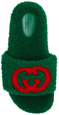 (W) Slaid Wol Merino Gucci 'Hijau' 646225-D0L00-3155 Lookbook (W) Slaid Wol Merino Gucci 'Hijau' 646225-D0L00-3155