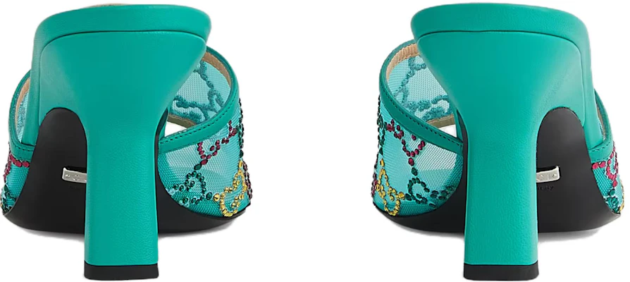(W) Gucci High-Heel Slide Jaring Peep Toe 'Hijau' 749723-FAB1M-4638 Lookbook (W) Gucci High-Heel Slide Jaring Peep Toe 'Hijau' 749723-FAB1M-4638