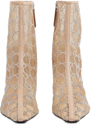 (W) Gucci Mesh Spitz Stiletto Ankle Boots ''Beige'' 750228-F13B0-9941 Order (W) Gucci Mesh Spitz Stiletto Ankle Boots ''Beige'' 750228-F13B0-9941