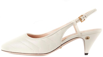 (Women) Gucci Metalasse Sling Back 'White' 659471-BKO00-9050 (Women) Gucci Metalasse Sling Back 'White' 659471-BKO00-9050