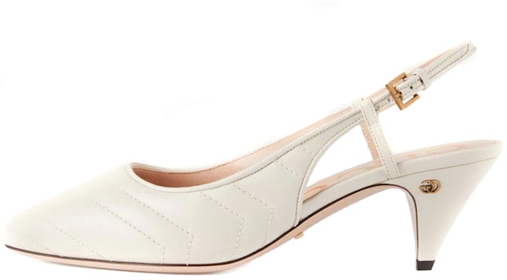 (Women) Gucci Metalasse Sling Back 'White' 659471-BKO00-9050 Buy (Women) Gucci Metalasse Sling Back 'White' 659471-BKO00-9050