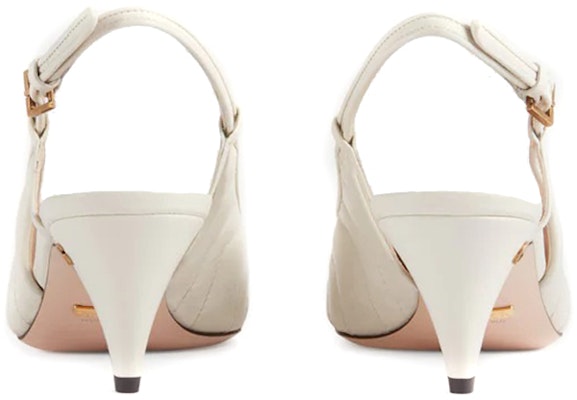(Women) Gucci Metalasse Sling Back 'White' 659471-BKO00-9050 Shop (Women) Gucci Metalasse Sling Back 'White' 659471-BKO00-9050