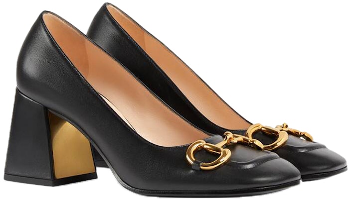 (W) グッチ ホースビット ミドルヒールパンプス(黒革) 643886-C9D00-1000 Order (W) グッチ ホースビット ミドルヒールパンプス(黒革) 643886-C9D00-1000