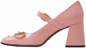 (Women) Gucci Mid-heel Pump With Horsebit 'Rose' 694855-BNC00-5815 (Women) Gucci Mid-heel Pump With Horsebit 'Rose' 694855-BNC00-5815