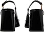 Shop (W) Gucci Slingback Tumit Sederhana dengan Horsebit 'Hitam Kulit Hitam' 643892-BNC00-1000