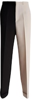 (Women) Gucci Mid-Rise Colorblock Casual Pants with Button Closure 722243-ZALNY-1043 (Women) Gucci Mid-Rise Colorblock Casual Pants with Button Closure 722243-ZALNY-1043