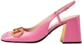 Buy (Women) Gucci Mid-Heel Slingback with Horsebit 'Pink' 643892-C9D00-5609