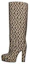 Buy (W) Gucci Mini Diamonds Kniehoge Laarzen ''Bruin Beige'' 595628-HSV00-2062