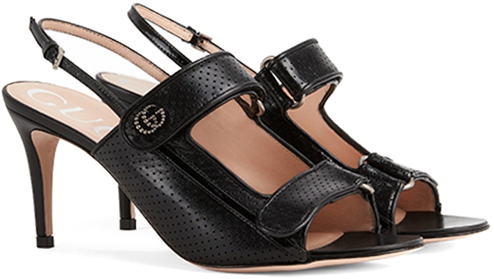 (W) Gucci Mini Double G 'Sandalias de Tacón Negro con Punta de Anillo' 655415-04JT0-1000 Order (W) Gucci Mini Double G 'Sandalias de Tacón Negro con Punta de Anillo' 655415-04JT0-1000