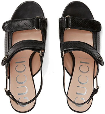 (Women) Gucci Mini Double G 'Black Toe-Loop Stiletto Sandals' 655415-04JT0-1000 Lookbook (Women) Gucci Mini Double G 'Black Toe-Loop Stiletto Sandals' 655415-04JT0-1000