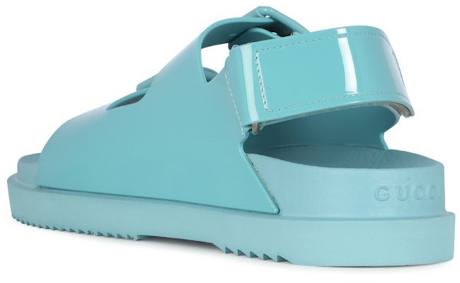 (W) Gucci Mini Double G 'Sandal Fesyen Biru' 660243-J8700-4933 Lookbook (W) Gucci Mini Double G 'Sandal Fesyen Biru' 660243-J8700-4933