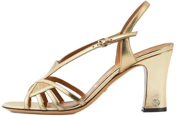 (Women) Gucci Mini Double G 'Gold Fashion High Heels' 656385-1XX40-8053 Buy (Women) Gucci Mini Double G 'Gold Fashion High Heels' 656385-1XX40-8053