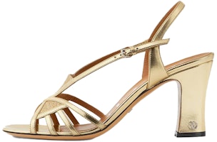 (Women) Gucci Mini Double G 'Gold Fashion High Heels' 656385-1XX40-8053 (Women) Gucci Mini Double G 'Gold Fashion High Heels' 656385-1XX40-8053