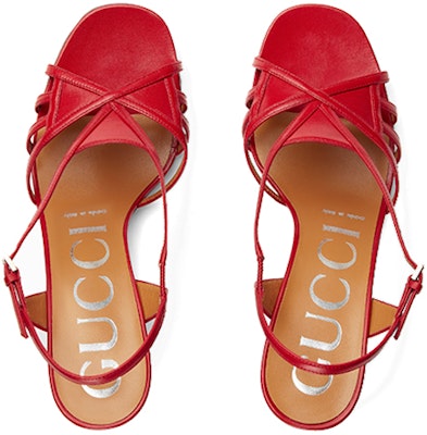 (Women) Gucci Mini Double G High Heel Sandals 'Red Fashion' 656385-DMBT0-6549 Lookbook (Women) Gucci Mini Double G High Heel Sandals 'Red Fashion' 656385-DMBT0-6549