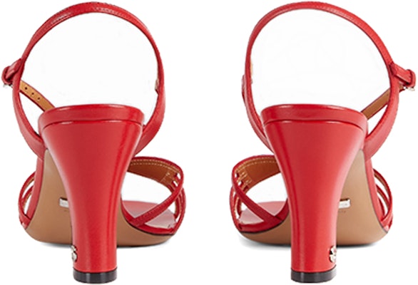 (Women) Gucci Mini Double G High Heel Sandals 'Red Fashion' 656385-DMBT0-6549 Shop (Women) Gucci Mini Double G High Heel Sandals 'Red Fashion' 656385-DMBT0-6549