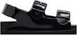 (W) Sandal Gucci Mini Double G 'Hitam' 660243-J8700-1000