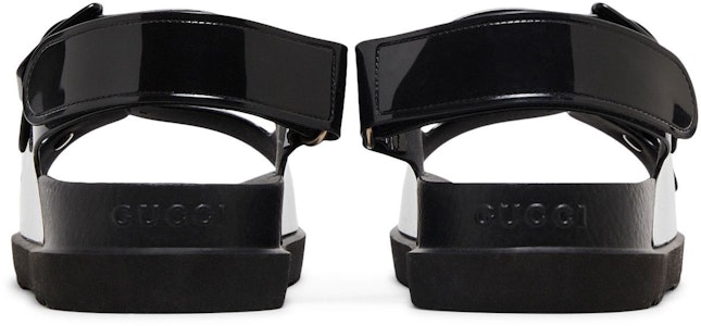 (W) Sandal Gucci Mini Double G 'Hitam' 660243-J8700-1000 Details for (W) Sandal Gucci Mini Double G 'Hitam' 660243-J8700-1000