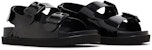 (W) Sandal Gucci Mini Double G 'Hitam' 660243-J8700-1000