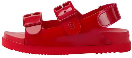 (Women) Gucci Mini Double G Sandal Red Rubber 660243-J8700-6549 (Women) Gucci Mini Double G Sandal Red Rubber 660243-J8700-6549