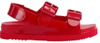 Order (W) Sandal Gucci Mini G Berganda Merah Getah 660243-J8700-6549