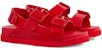 (W) Sandal Gucci Mini G Berganda Merah Getah 660243-J8700-6549