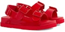 Lookbook (W) Sandal Gucci Mini G Berganda Merah Getah 660243-J8700-6549