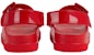 (W) Sandal Gucci Mini G Berganda Merah Getah 660243-J8700-6549