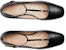 (W) Gucci Flat Ballerina Kulit Monogram 'Hitam' 723449-BKO00-1000