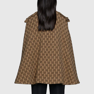 (W) Gucci Jaket Santai Monogram Coklat Single-Breasted Printed 610488-XKA5U-9751 Purchase (W) Gucci Jaket Santai Monogram Coklat Single-Breasted Printed 610488-XKA5U-9751