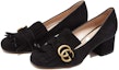 Order (W) Gucci Mule 'Velvet Hitam' 454297-C2000-1000