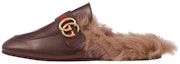 Buy (W) Gucci Mule 'Kulit Coklat dengan Gesper G Ganda' 469950-D3VU0-2166