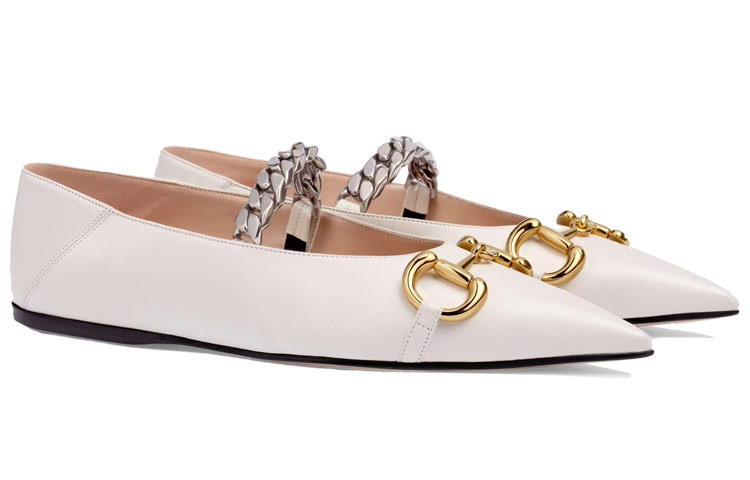 Order (W) Sepatu Gucci Putih 621161-1RH00-9050