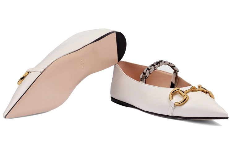 Purchase (W) Sepatu Gucci Putih 621161-1RH00-9050