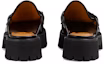 Purchase (W) Gucci Mule dengan Horsebit 'Kulit Hitam' 764207-DS800-1000