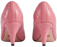 Purchase (W) Escarpins à Talons Mi-hauts Gucci Marmont Nappa Matelassé ''Rose Sauvage'' 658673-BKO00-5815