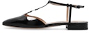 Buy (W) Gucci Ballerina Flats Denim Hitam Terbaru 754136-BNC00-1000