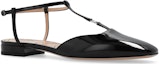 Lookbook (W) Gucci Ballerina Flats Denim Hitam Terbaru 754136-BNC00-1000