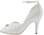 (Women) Gucci Open-Toe 94mm Sandal White Leather 727516-C9D00-9014