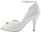 Buy (Women) Gucci Open-Toe 94mm Sandal White Leather 727516-C9D00-9014