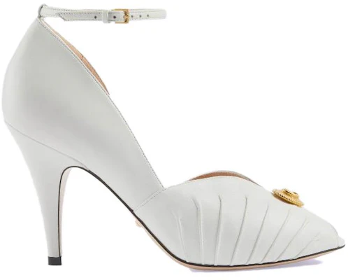 (W) Gucci Open-Toe Sandalen 94mm Wit Leer 727516-C9D00-9014 Order (W) Gucci Open-Toe Sandalen 94mm Wit Leer 727516-C9D00-9014