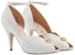 (Women) Gucci Open-Toe 94mm Sandal White Leather 727516-C9D00-9014