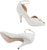 (Women) Gucci Open-Toe 94mm Sandal White Leather 727516-C9D00-9014